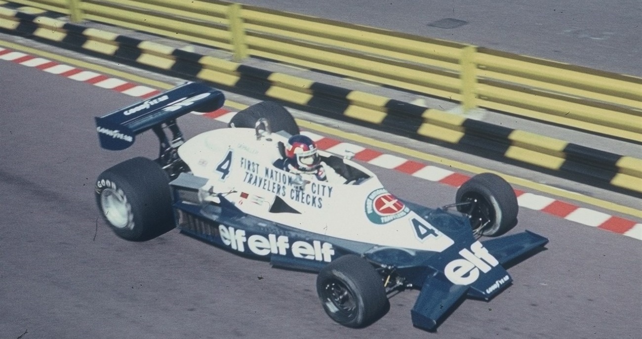 The Tyrrell 008 was originally a fan car 